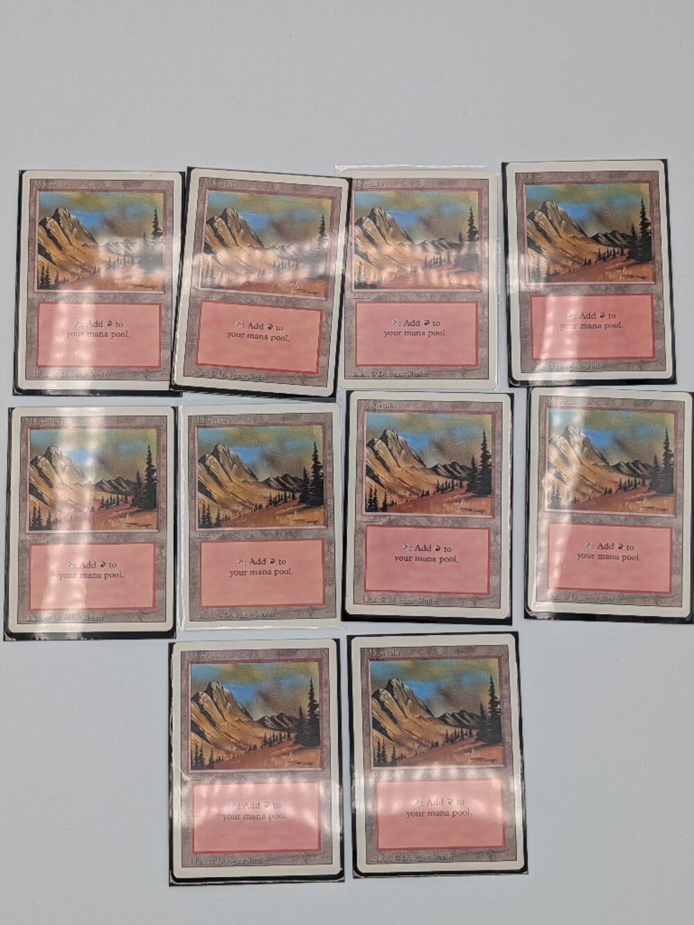 Lot 10 - Magic the Gathering ~ #303 ~ 1x Mountain (C) ~ 3rd Edition ~  M/NM